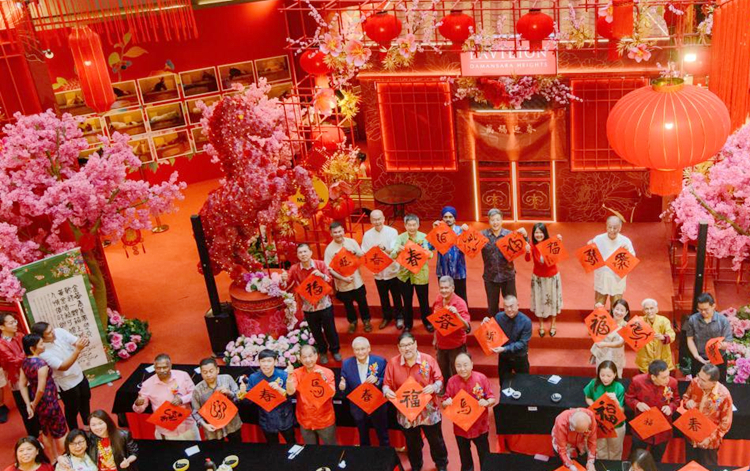  Calligraphy event in celebration of upcoming Spring Festival in K... 