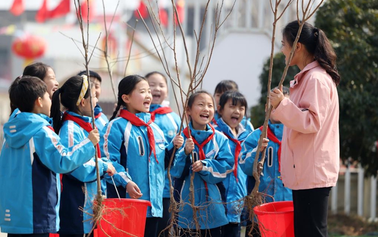  Tree planting activities held in Linyi